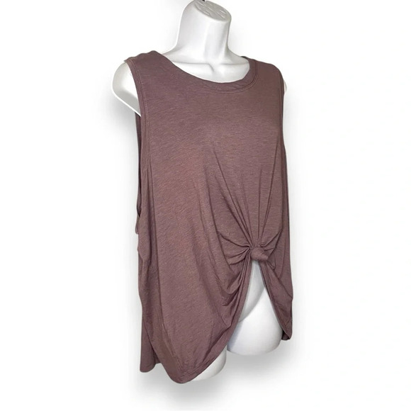 Athleta Women’s 3X Purple Knot-Front Sleeveless Tank Top - Picture 10 of 10